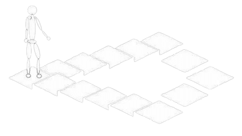 Penrose stairs