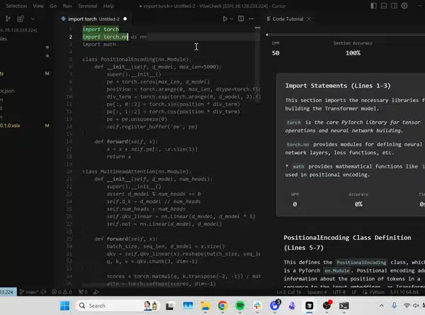 VibeCheck: Interactive Code Learning